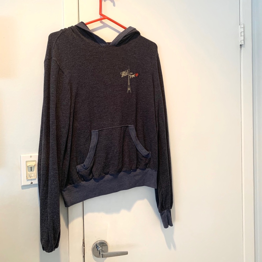 Dark blue Wildfox hoodie